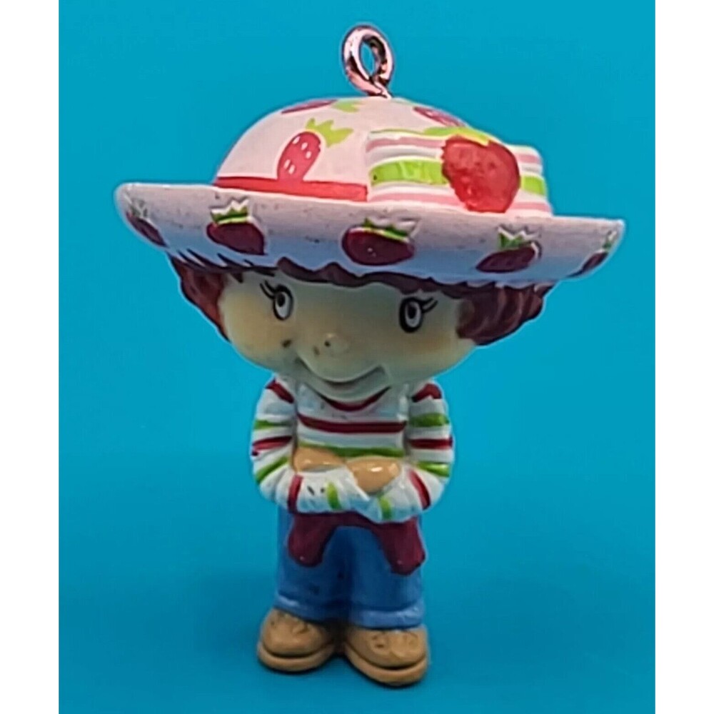 Strawberry Shortcake Figure Necklace Charm Vintage